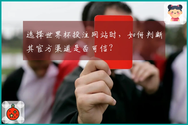 选择世界杯投注网站时，如何判断其官方渠道是否可信？
