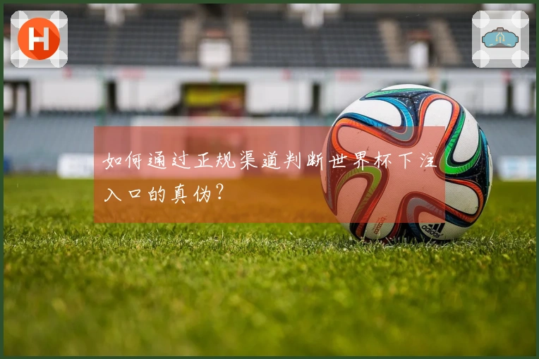 如何通过正规渠道判断世界杯下注入口的真伪?