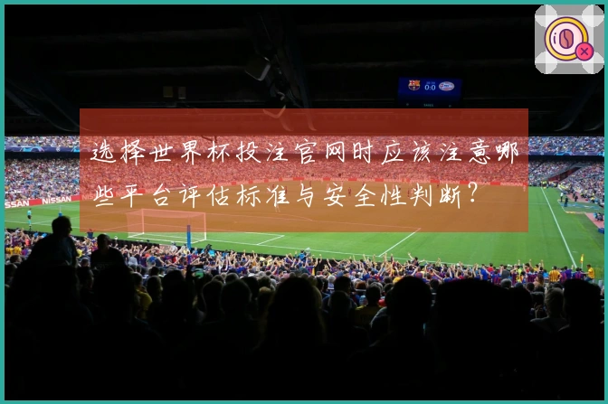 选择世界杯投注官网时应该注意哪些平台评估标准与安全性判断？