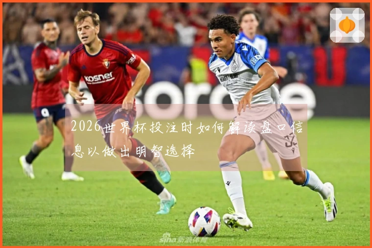 2026世界杯投注时如何解读盘口信息以做出明智选择