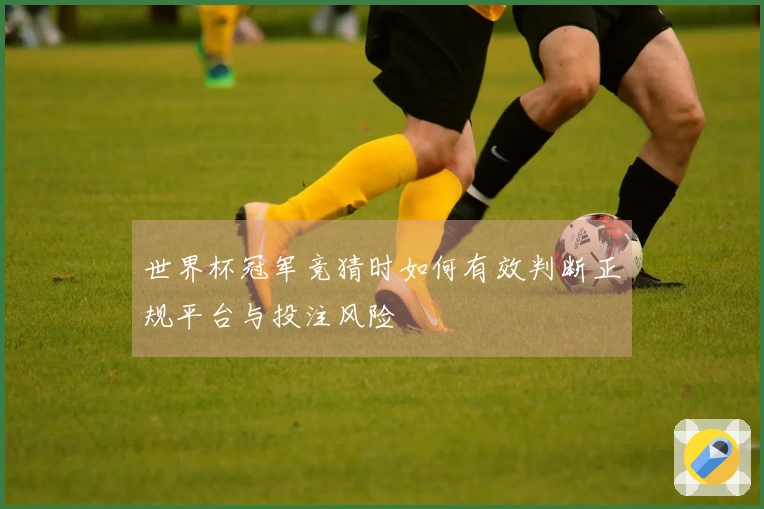 世界杯冠军竞猜时如何有效判断正规平台与投注风险