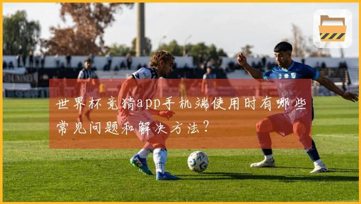 世界杯竞猜app手机端使用时有哪些常见问题和解决方法？